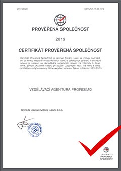 Prověřená společnost 2019